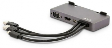 LMP USB-C Attach Dock Pro 4K 10-Port für iMac, space grau