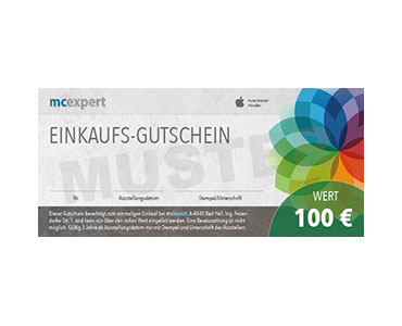 Gutschein 100 Euro (Versand per Post)