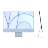 APPLE iMac 24" M1 Chip, 8-Core CPU und 8-Core GPU, 8GB, 512GB SSD, Magic Keyboard mit Touch ID, Magic Mouse, blau