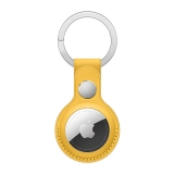 APPLE AirTag Schlüsselanhänger aus Leder, sonnengelb