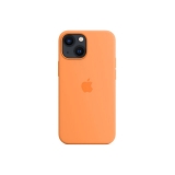 APPLE iPhone 13 mini Silikon Case mit MagSafe, gelborange