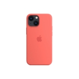 APPLE iPhone 13 mini Silikon Case mit MagSafe, pink pomelo