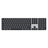 APPLE Magic Keyboard mit Touch ID und Ziffernblock für Mac Modelle mit Apple Chip - Schwarze Tasten - Deutsch