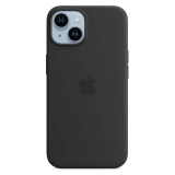 APPLE iPhone 14 Silikon Case mit MagSafe, mitternacht