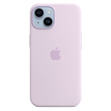 APPLE iPhone 14 Silikon Case mit MagSafe, flieder
