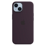 APPLE iPhone 14 Silikon Case mit MagSafe, holunder