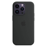 APPLE iPhone 14 Pro Silikon Case mit MagSafe, mitternacht