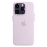 APPLE iPhone 14 Pro Silikon Case mit MagSafe, flieder