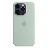 APPLE iPhone 14 Pro Silikon Case mit MagSafe, agavengrün