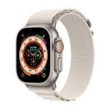 APPLE Apple Watch Ultra GPS + Cellular, Titan, 49mm Alpinarmband, large, polarstern