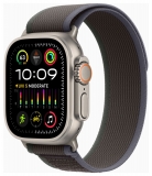 APPLE Apple Watch Ultra 2 GPS + Cellular, Titan, 49mm Trail Loop, blau/schwarz - M/L