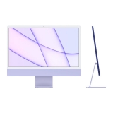 APPLE iMac 24" M1 Chip, 8-Core CPU und 8-Core GPU, 8GB, 512GB SSD, Magic Keyboard mit Touch ID, Magic Mouse, violett