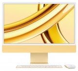 APPLE iMac 24" M3, 8C CPU, 10C GPU, 8GB, 256GB, MK TID, MM, GBEN, gelb