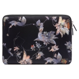 TRUNK Neopren Sleeve für MacBook Pro/Air 13" (2016-2020), black flower