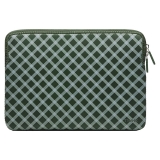 TRUNK Neopren Sleeve für MacBook Pro/Air 13" (2016-2020), olivengrün tartan