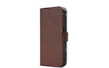 DECODED MagSafe Leder 2-in-1 Wallet Case und Backcover für iPhone 13, braun