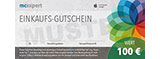 Gutschein 100 Euro (Versand per Post)