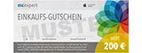 Gutschein 200 Euro (Versand per Post)